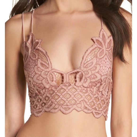 Free People Other - Free People - one Adella Bralette, Rose